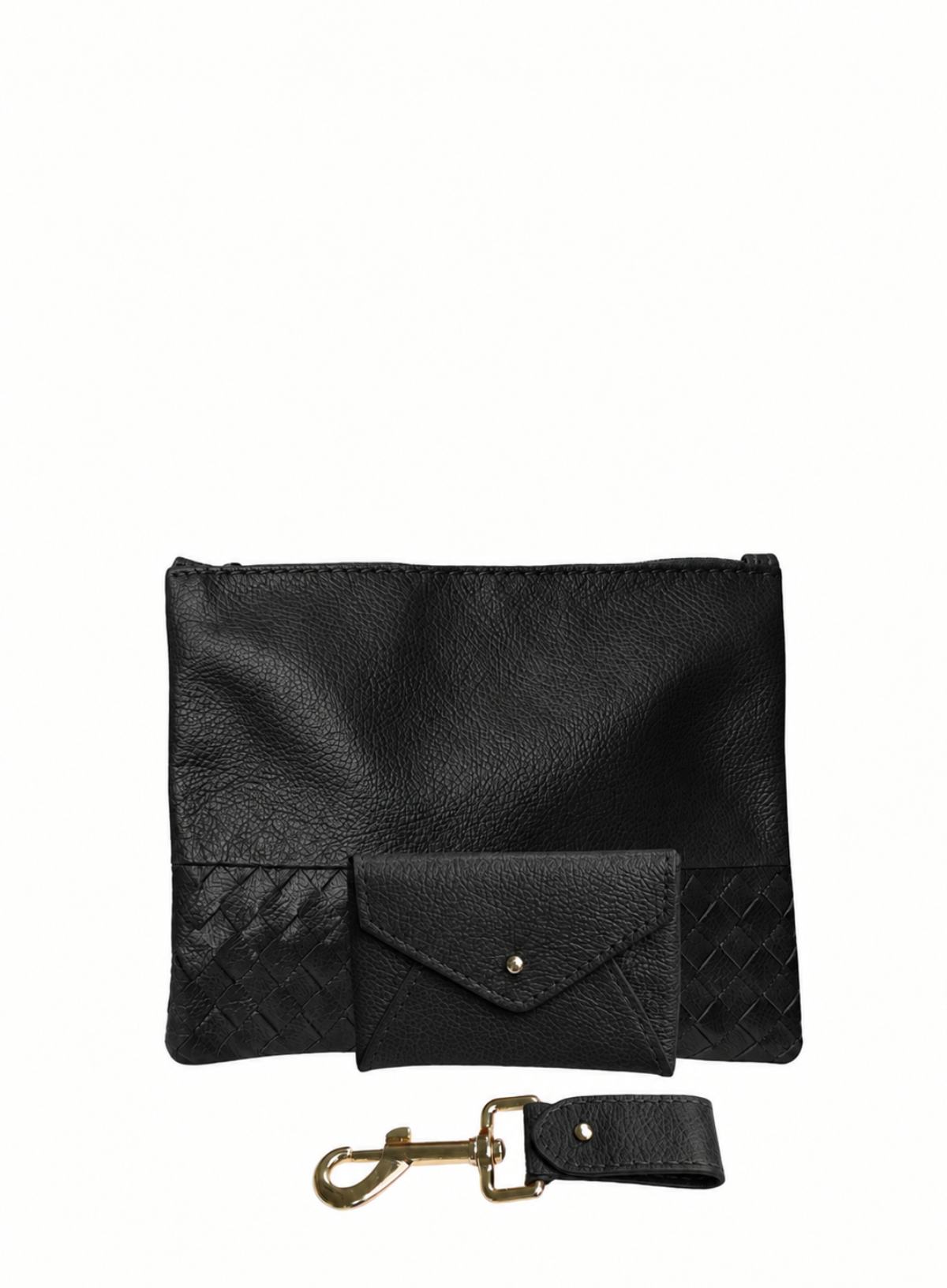 Large Pouch, Coin Pouch & Keychain Bundle