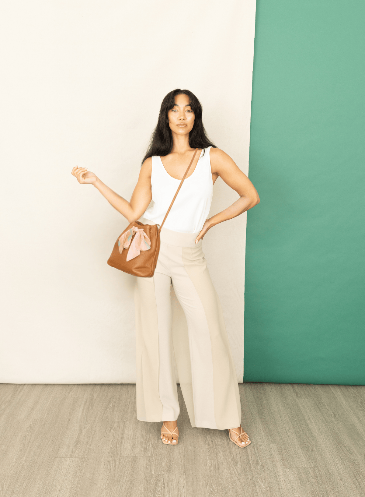 Haitian Scarf Bucket Bag