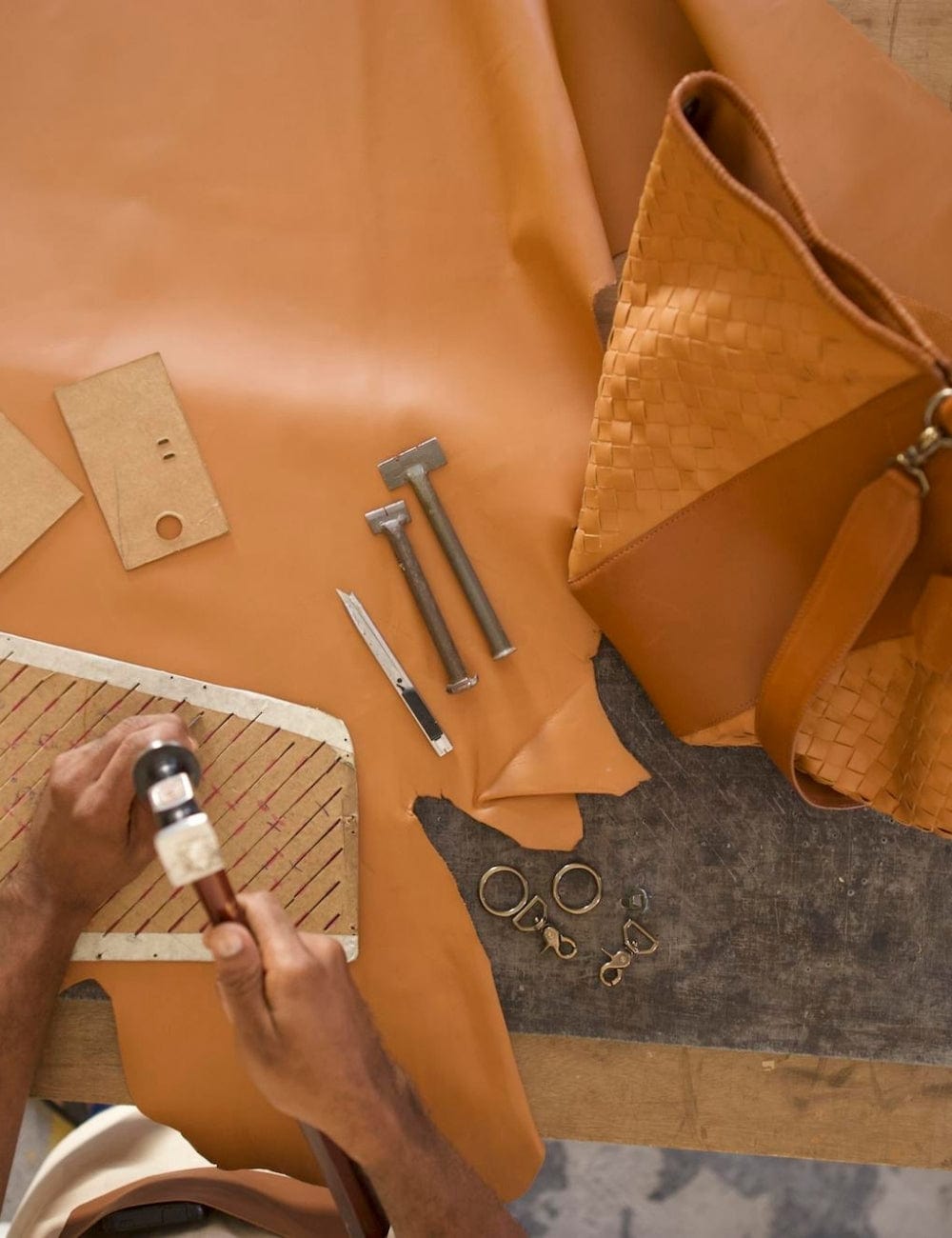 All Day Leather Tote