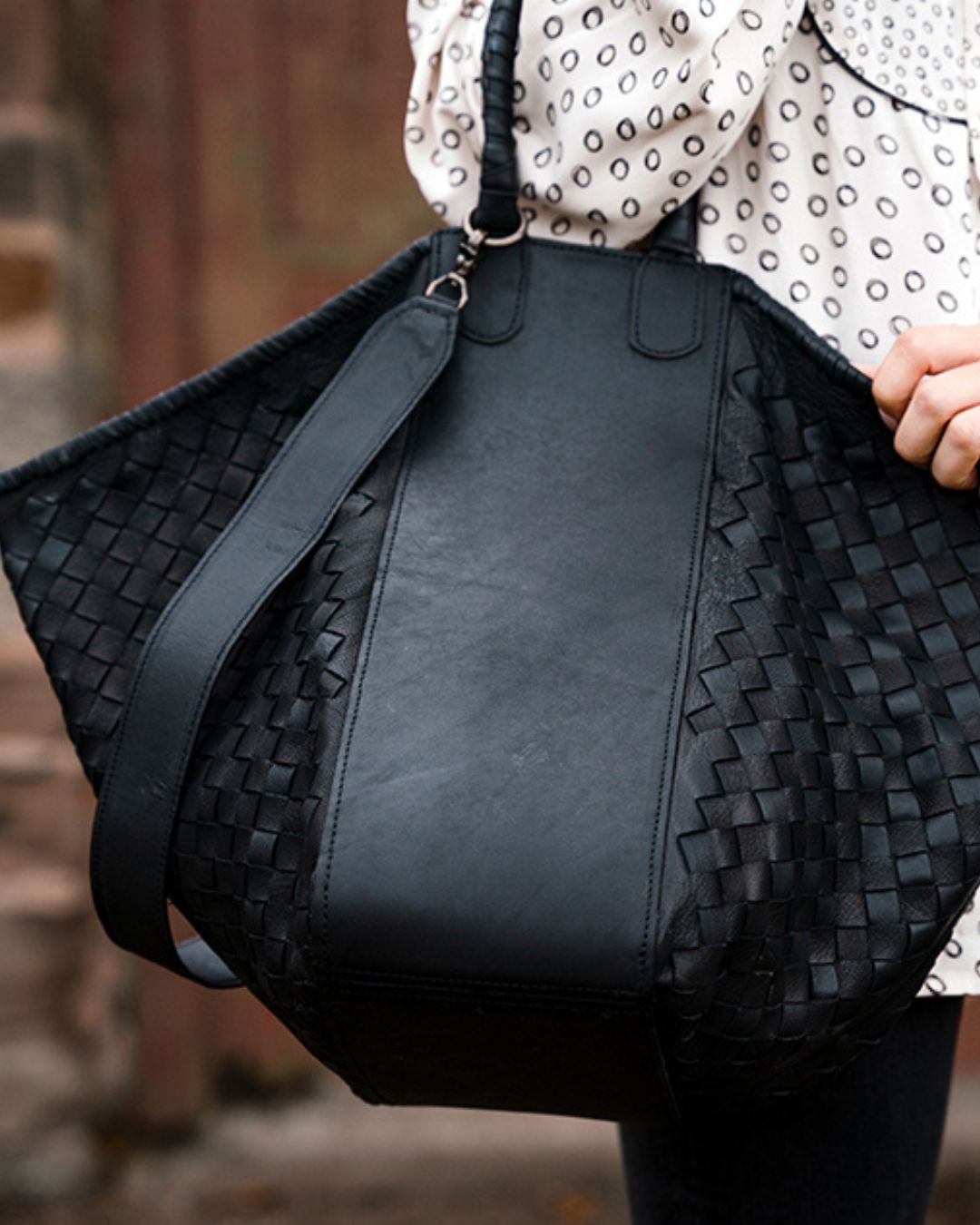 All Day Leather Tote