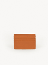call signs card holder in orange showcasing front-view details.