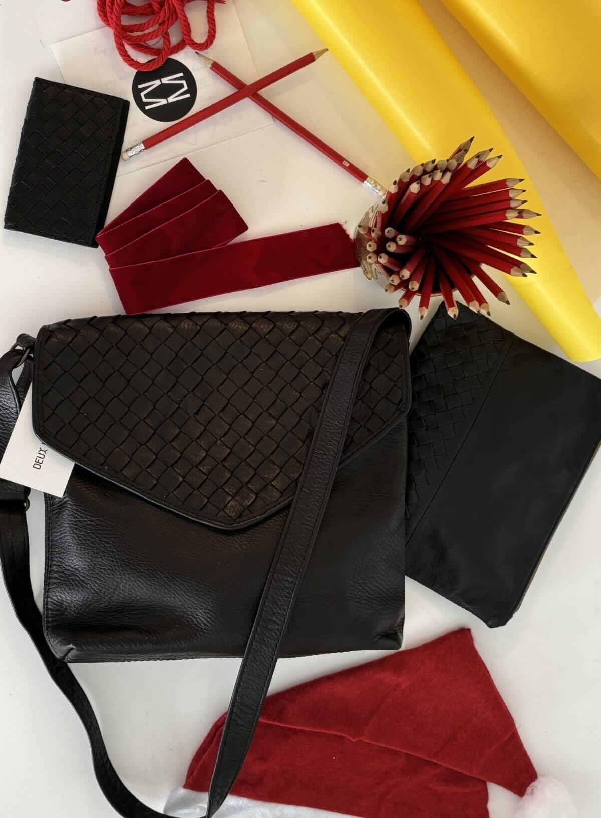 luxury leather gift bundle including a bag and accessories this Black Friday and Cyber Monday.