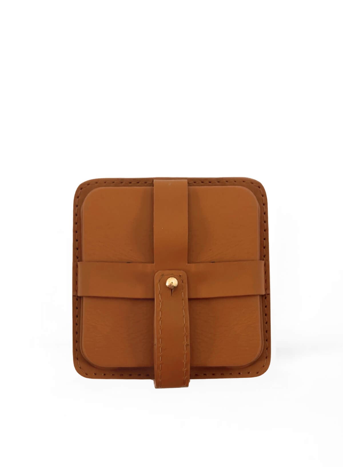 Square Coasters  (Set of 4 with Holder)