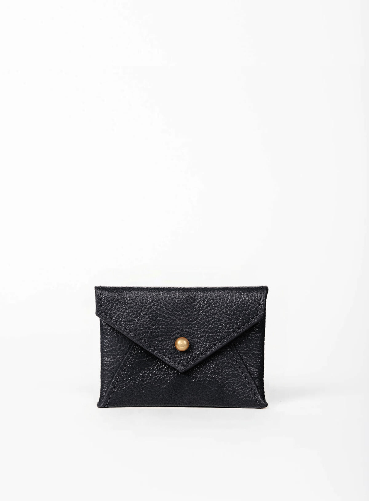 coin pouch from ethically crafted accessories in cognac color showcasing front view.