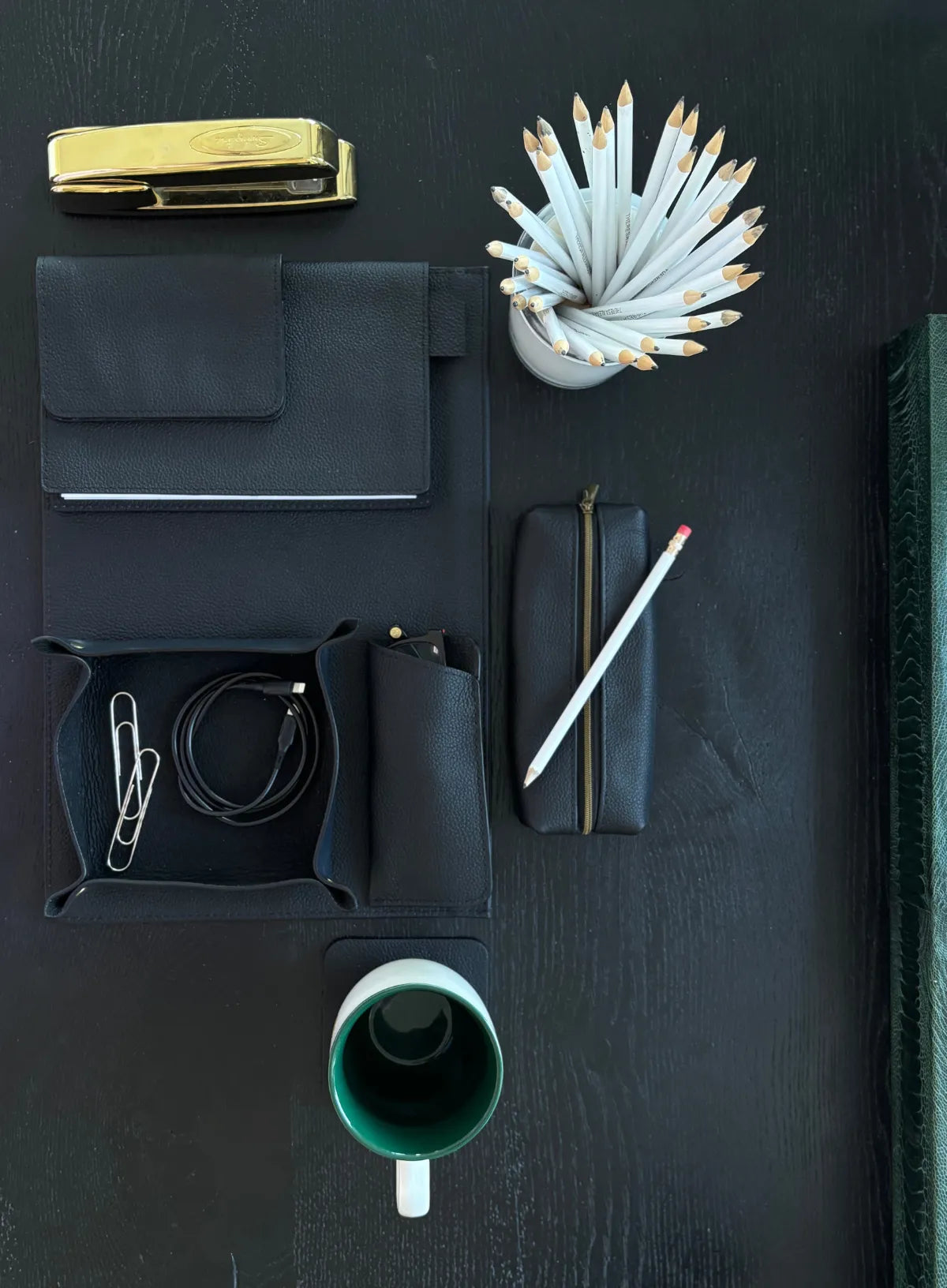 the black corporate goods collection.