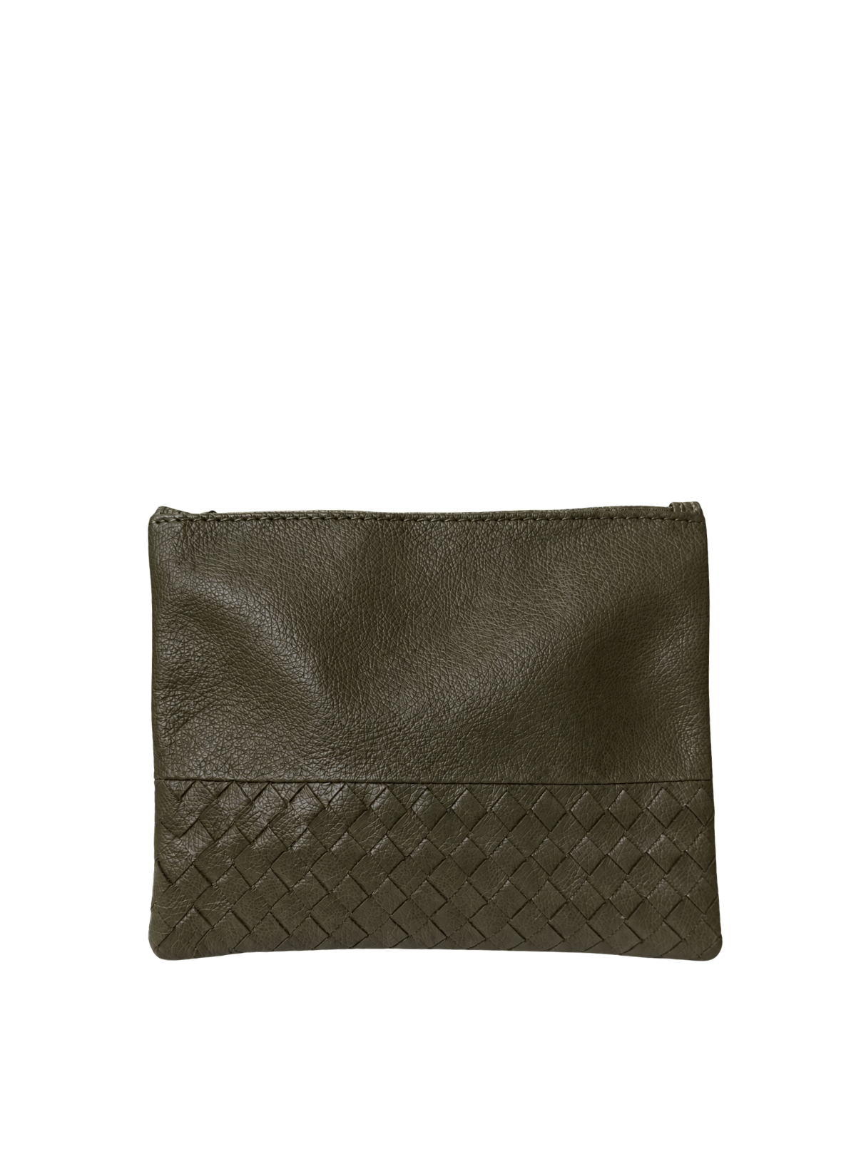 Holiday Woven Large Pouch