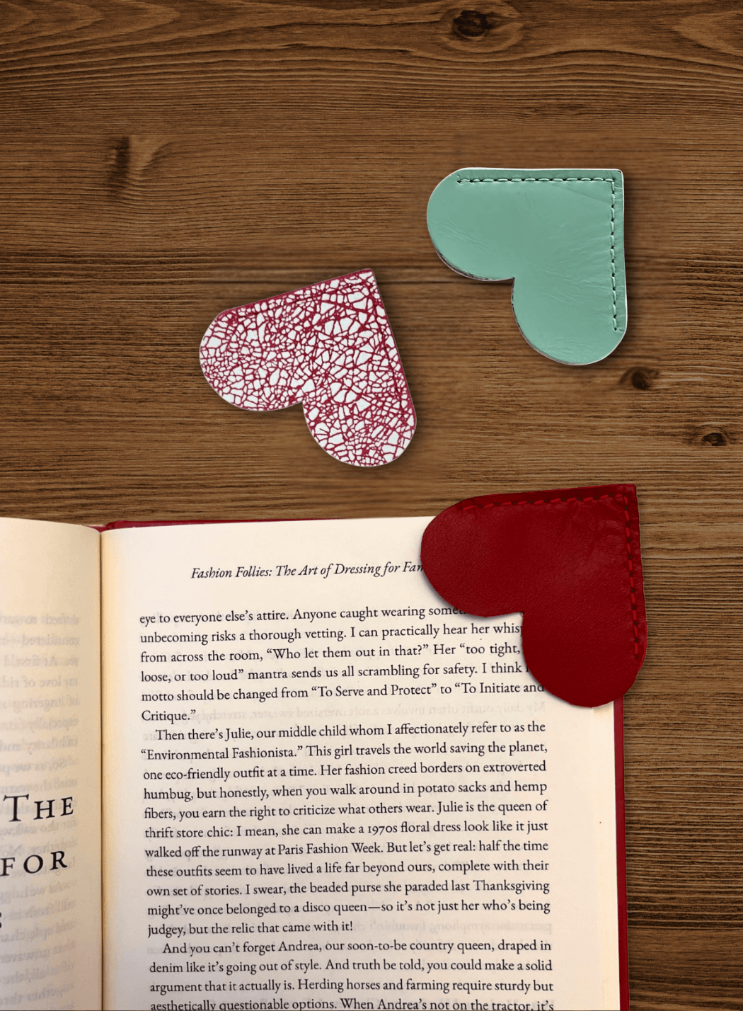 Deluxe Heart Bookmark
