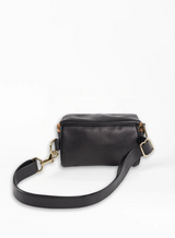 hip bag in black from our spring collection - back view.