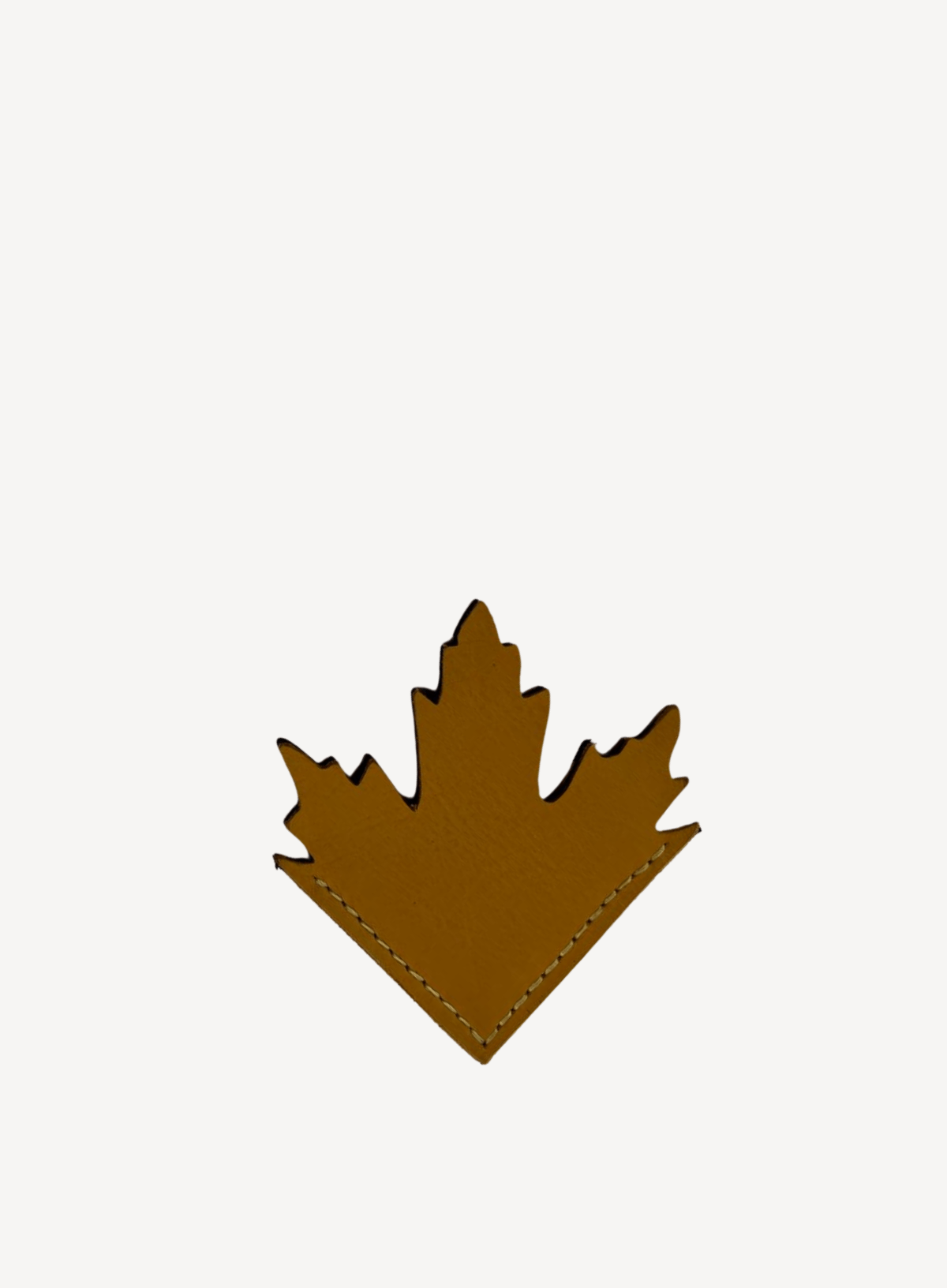 Beige leaf bookmark corporate goods