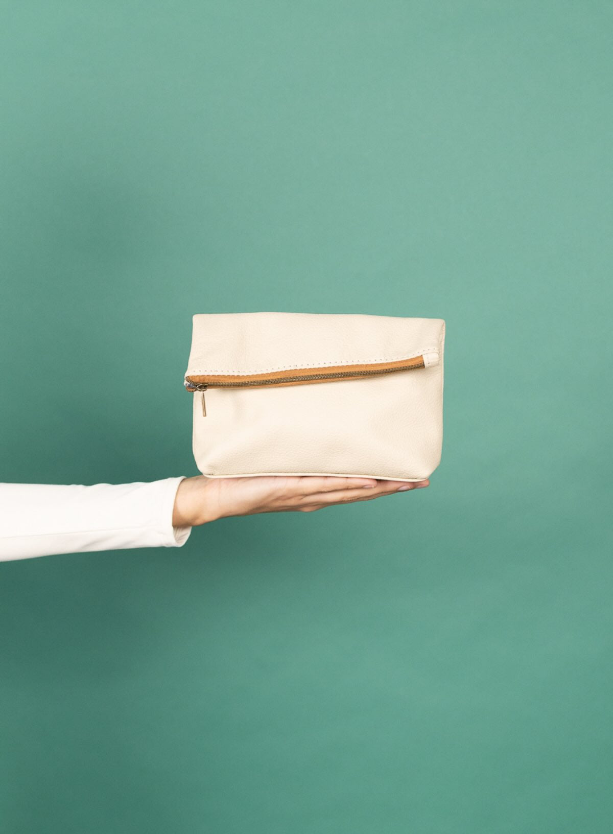 Asymmetric Makeup Bag | Fall Collection 24 | Deux Mains