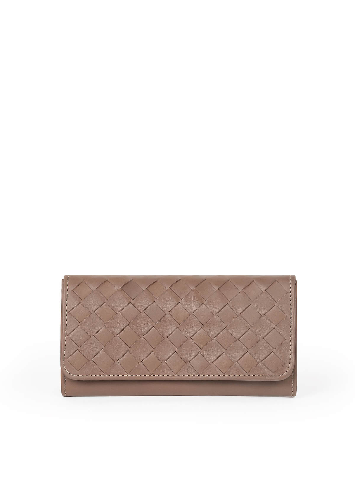 Trifold Wallet - Taupe