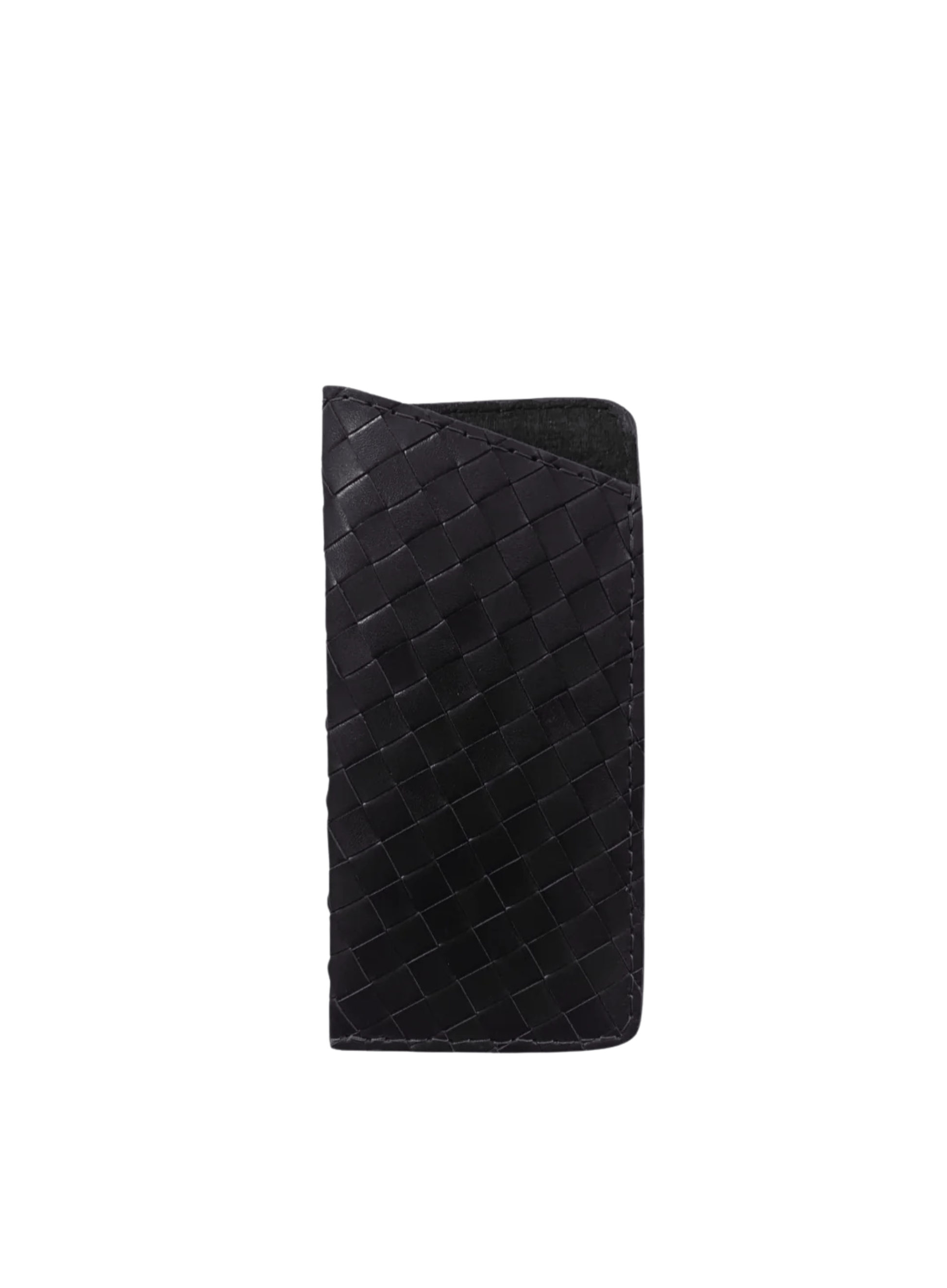 Woven Sunglass Case Black