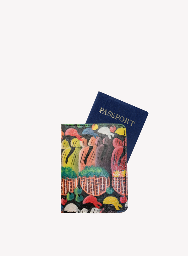 Hand Painted Passport Cover